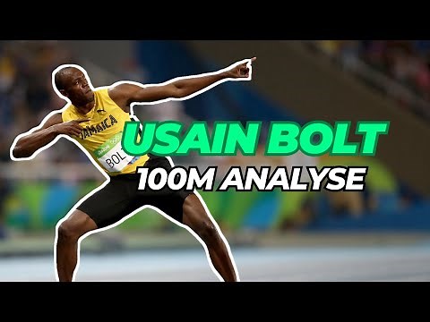 Usain Bolt - 100m record du monde analyse