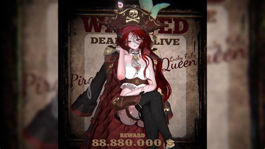 Pirate Queen-原创量贩VRChat 3D时装展示