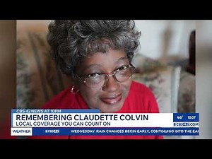 Sister of late civil rights pioneer Claudette Colvin speaks