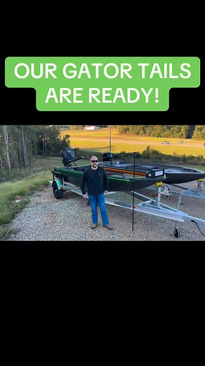7.4K views · 84 reactions | 1750 Gator Tail Savage - SeaDeck, Extreme Light Package, GTR 40XD, Tennessee Aluminum I-Beam Trailer, OS Handle, Spud Poles. Fully Loaded! | Southern Mud Sports | Facebook