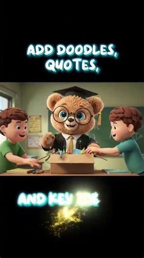 🎨 One-Pager Learning! Doodles & Quotes That Make Knowledge Stick 🌈📘