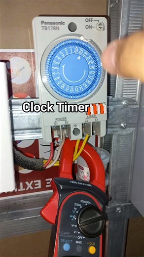 Clock timer replacement voltage check manual on and off #electrician #CONTROL #power #technician #Switch #wiring #engineering #fblifestyle #diy #electrical | Electricians Guide
