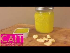 How To Make Garlic Paste | Garlic Paste Recipe | Cait Straight Up