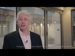 Express Bi Folding Doors Integral Blind Options.