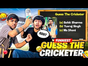Guess The Cricketer 🏏 Challenge With A Twist 😱 - Tsg Mann