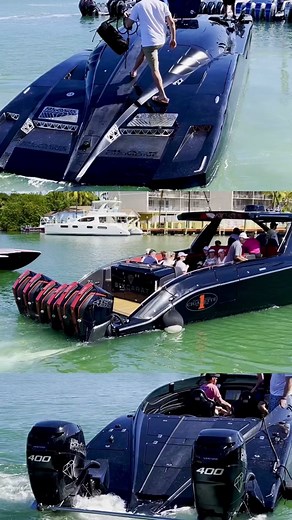 The holy trinity #boatsdaily #powerboats #speedboat #racing #racingteam #f1