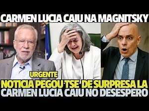 CÁRMEN LUCIA CAIU NA MAGNITSKY CÁRMEN LUCIA CAIU NO DESESPERO