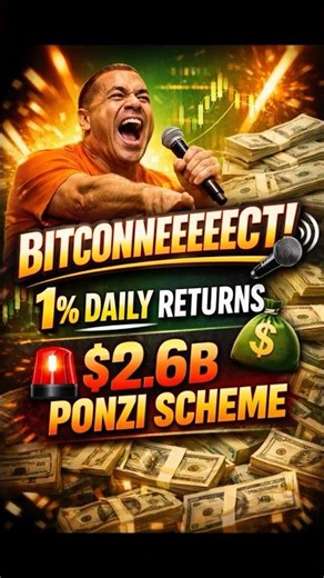 "BITCONNEEEEECT!" - The $2.6B Crypto Ponzi (Part 1) #shorts