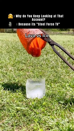 SteelForce — Brutal Crushing Experiments on Instagram: "🌋 Lava vs Giant Ice — When Extreme Heat Meets Frozen Mass ❄️💥 Fire doesn’t wait. Ice doesn’t negotiate. In this controlled experiment, molten lava crashes onto a giant block of ice — and instead of calmly melting, the surface flash-boils into violent vapor. Pressure builds instantly. Steam erupts. The frozen mass fractures under thermal shock. This isn’t melting… it’s physics unleashing itself in seconds. 🔥 Thermal Shock: Lava impact tri