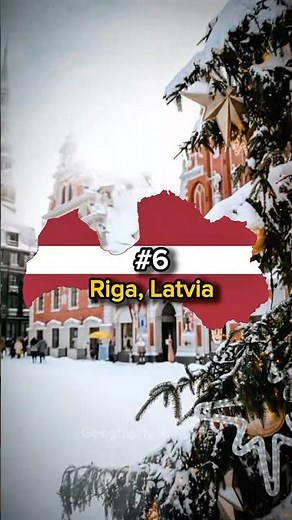 Coldest European Capitals in December 🥶