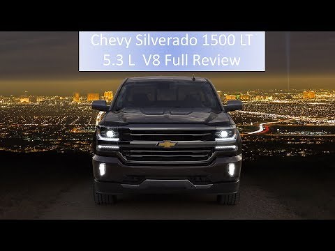 2017 Chevy Silverado 1500 LT 5.3 L V8 Full Review: Engine Start & Full Visual