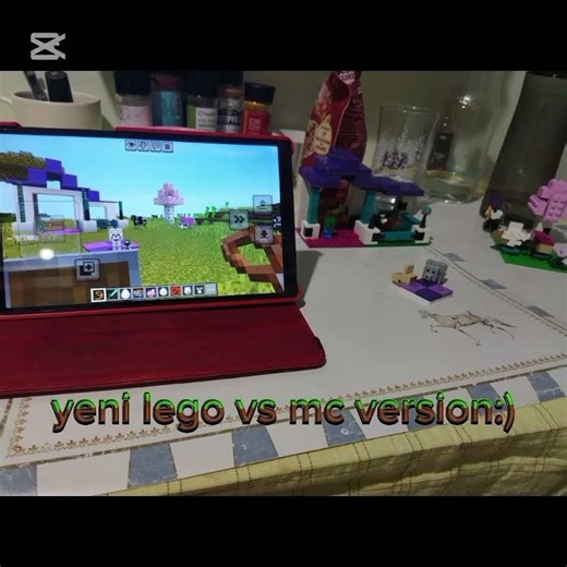 yeni lego vs minecraft version:) (Wii Shop Music) #minecraft #legominecraft