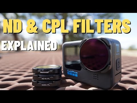 Turn your videos from amateur to pro! GoPro Neewer ND/CPL Filter Set