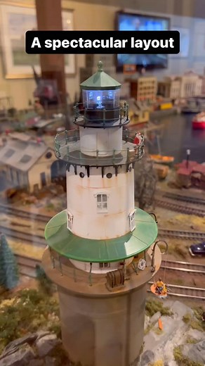 69K views · 2K reactions | The ctrivermuseum #museum #modeltrain #hoscale #lighthouse - - #modeltrain #modeltrains #hoscale #layout #trains #germany #zscale #french #france #oscale #gscale #miniaturwunderland #nscale #marklin #newjersey #usa #austria #mountains #modeltrainho #scenery #lioneltrains #tscale #museum #northlandz #trainshow #impressive #canada #worldbiggest #parisfrance #europe | Wunderland | Facebook