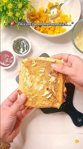 Mumbai Street Style Ghotala Sandwich 🧀🥪Cheesiest Sandwich You’ll Ever Make|Easy Street Food Recipe