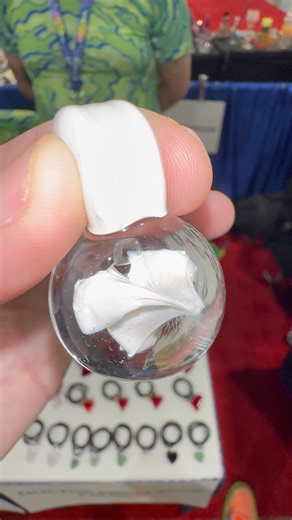 Paper Airplane Pendant 🛩️ Made by DocProfPatrick #glassart #glassporn | GlassPorn