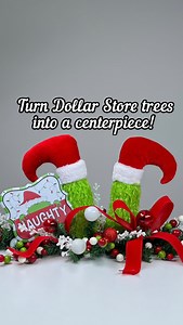 134K views · 1.3K reactions | Turn Dollar Store Christmas trees into a whimsical centerpiece!  #reels #christmas #dollartree #christmasdecor #christmasmagic | Nick's Seasonal Décor | Facebook