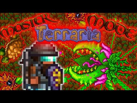 Going After Plantera In Terraria Master Mode