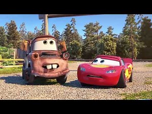 Lightning 🌩️ McQueen and Mater Go to the Dino🦕 Park! 🦖 4K Pixar Cars @Mcueeneenncars