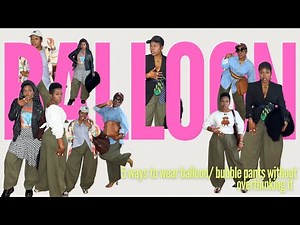 Wear Balloon Pants Without Overthinking It [5 Real-Life Outfit Ideas]