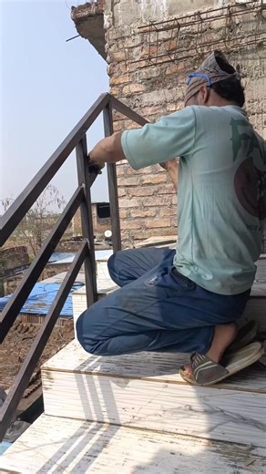 "Safety, strength, and style. ⛓️ A little behind-the-scenes look at our latest metalwork installation. Hard work always pays off when the final product looks this good. 💪 #Fabrication #HomeRenovation" #Welding #WeldingLife #MetalWork #Fabrication #MetalFabrication | Welding Service7