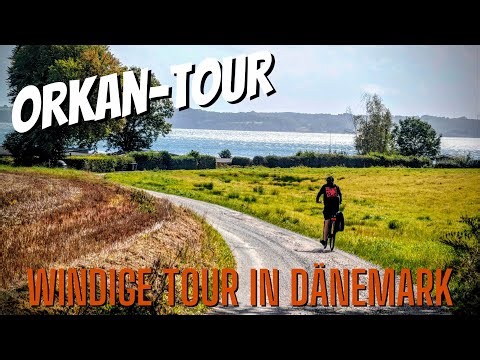 Radtour in Dänemark: Orkan voraus!