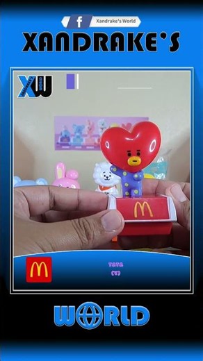 BTS V's BT21 Character - Tata #BTS #BT21 #McDonalds