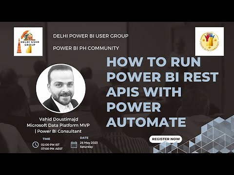 How to run Power BI Rest APIs with Power Automate?