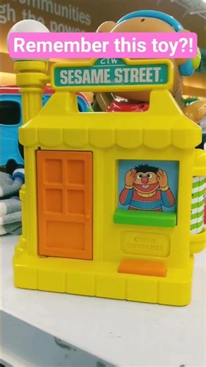 1980s Sesame Street toy! 😍 #nostalgia #asmr #asmrtoys #memoryunlocked #sesamestreet #shorts