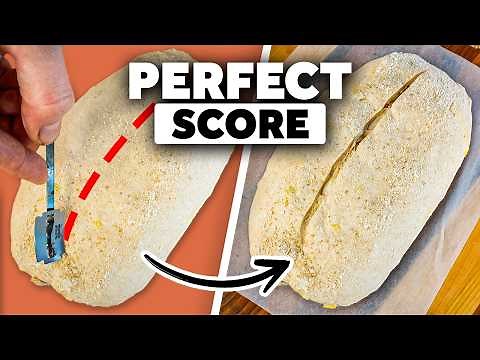 How to Score a Sourdough Batard for Maximum Oven Spring