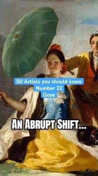 Francisco Goya paved the way for contemporary artists to make the work that they want to make. #art￼