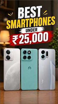 Top 5 Best Smartphones Under ₹25,000 in 2026 🔥 | Best 5G Phones Under 25K Budget!