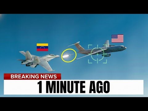 Venezuela Sends 8 Fighter Jets to INTERCEPT a US Spy Plane — They Pick the WRONG One
