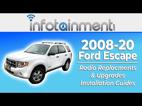 2008-2020 Ford Escape Radio Replacments & Upgrades
