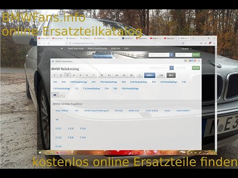 BMW Ersatzteile Teilenummer finden mit kostenlosen online Teilekatalog, Beispiel PDC aktiv / passiv