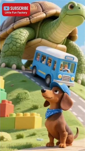 Mini Dog vs Giant Ant & Turtle #classicminiature #miniatur #miniature #shorts #shortsviral