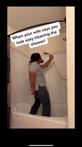 When watching me clean is her love language😏What’s your love language? #marriedlife #fblifestyle #husbandhumor | Meet The Chambers