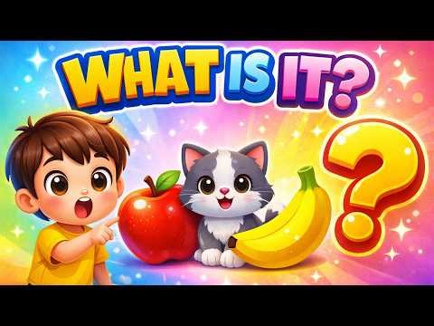 What Is It? 🤔 Guess the Object Game for Kids | Learn English