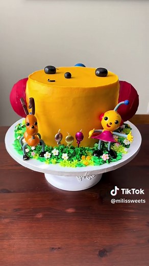 Custom Rollie Pollie Ollie Cake for Kids Birthday Celebration