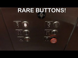 Rare buttons on a Dover elevator at the Hill Library NCSU