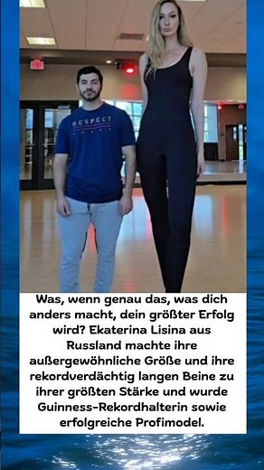 Die erstaunliche Geschichte der Frau mit den längsten Beinen der Welt.