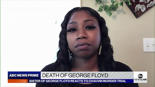 29K views · 372 reactions | "Justice," Bridgett Floyd, George Floyd's sister, says when asked what the Derek Chauvin murder trial means for her and her family. "When you commit a crime, you need to take responsibility." https://abcn.ws/3rx9XpA | ABC News Live | Facebook