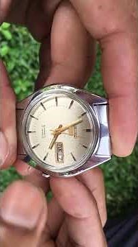 How to set day,date and time on Seiko 5 automatic watch.