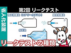 【初～中級】第2回「リークテスト～リークテストの種類～」