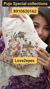 Pujo Special collections Online pay 8910620162 | Love2eyes