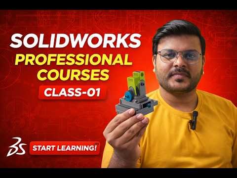 SolidWorks Course Class 1 | Beginner to Advanced | Free Full Course in Hindi