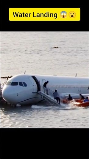 Flight 1549 Water Landing 😱 #shorts #shortsfeed #ytshorts