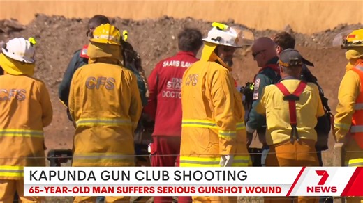 BREAKING: A man has been airlifted to hospital after shooting near the Barossa Valley. It was a terrible accident at a rifle range. | 7NEWS Adelaide