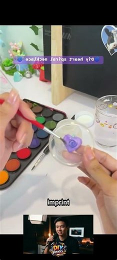 Clay Necklace Magic #DIY #Craft