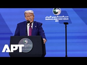 Full Speech: Trump on US Growth, Crowd's Silence on Abraham Accords at Saudi Investment Forum | APT